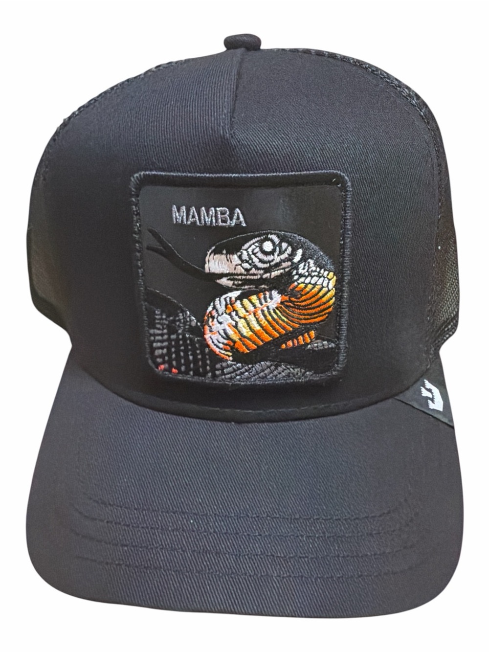 Black Snake Trucker Hat Goorin Bros The Farm Mamba NWT